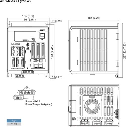ASD-M-0721 (750W)