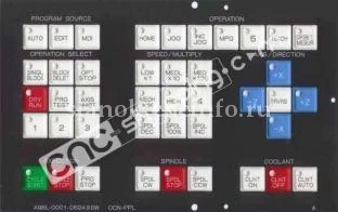 Клавиатура для станков с ЧПУ Fanuc A98L-0001-0524#BW