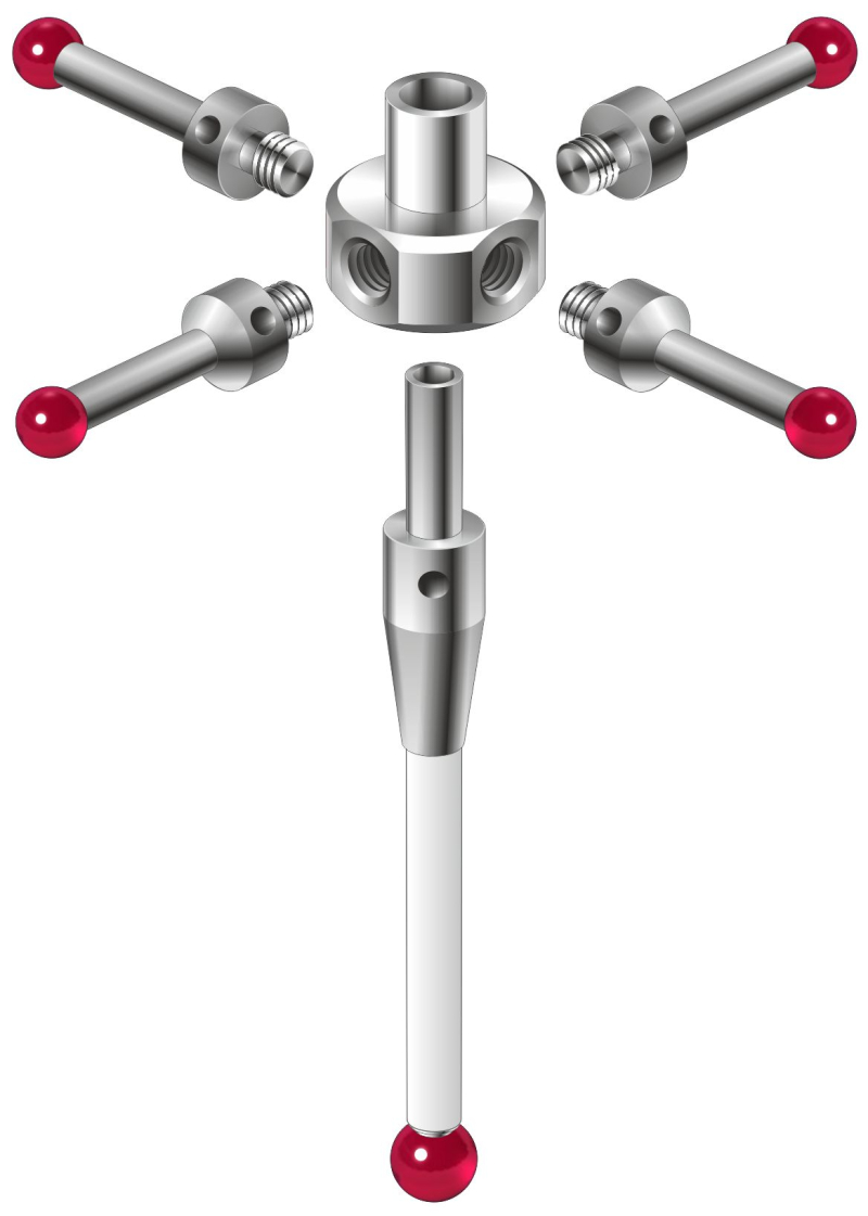 Центр звездообразного щупа A-5003-4789 RENISHAW